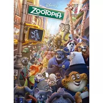 Пазл «Зверополис» Disney Animation 500 деталей, популярный корейский пазл