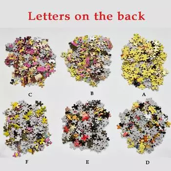 Пазлы для взрослых, 1000 предметов, игра-головоломка, интересные игрушки, индивидуальный подарок 4229.7cm