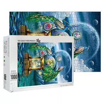 Пазлы для взрослых 1000 шт. Большая игра-головоломка Интересные игрушки Персонализированный подарок
