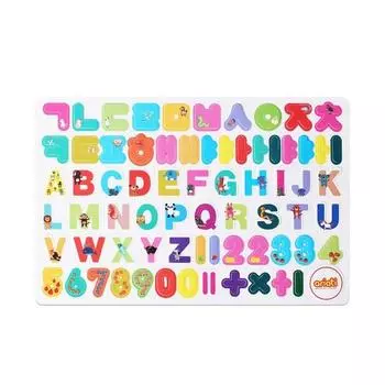 Пазлы Magpia с магнитными буквами, 1, 70 деталей, Korea Best Toddler Puzzle Puzzle