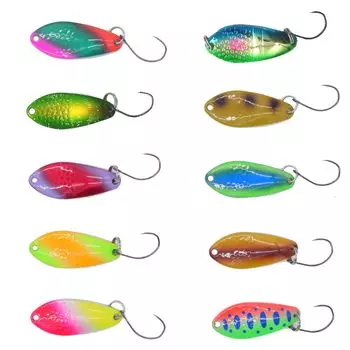 PB Lure Area Managed Fishing Area 9 1 Total 10 Cultiva Hammered Spoon, Spoon, 2.8g, 30mm, Colors, 3.2g, Color, Colors, SBL-35,