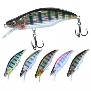 PB Mountain Stream Minnow 46FS 46mm for Mountain Smallmouth and Black Light 3.6g Streams, Trout, Bass, Bass. Saltwater.