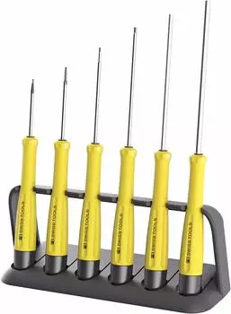PB SWISS TOOLS 8642ESD Swiss Grip ESD Precision Screwdriver Set Stand