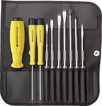 PB SWISS TOOLS Набор сменных отверток ESD 8215.ESD чёрный