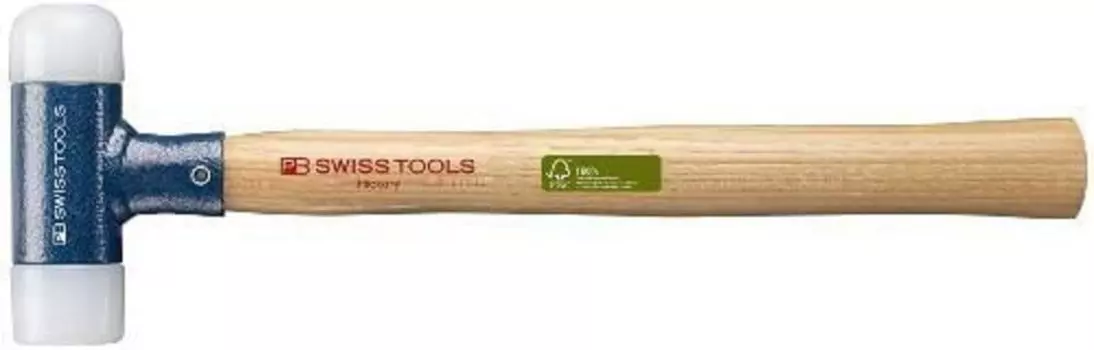 PB SWISS TOOLS PB Swiss Tools Нейлоновый безоткатный молоток Безоткатный молоток с коричневой головкой 50 мм 300-6 300-6 коричневый