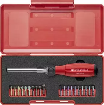 PB SWISS TOOLS PB Swiss Tools Twister Набор отверток с трещоткой 8510R-100SET 8510R-100SET
