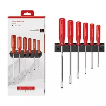 PB Swiss Tools screwdriver set with holder 6 pieces 240CBB