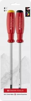 PB Swiss Tools Swiss Grip Driver Set of 2 flathead and Phillips head blister 8262CN (in pack)