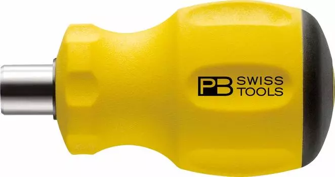 PB SWISS TOOLS Вставка Swiss Grip ESD-совместимая укороченная рукоятка-отвертка для серии бит Общая длина 65 мм 6.35 C6/E6 8452.10-10MESD