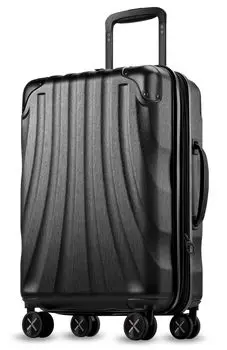 PC Алюминий на всех четырех Переноска 360 градусов Молния TSA Roku Переноска за границу Внутренние деловые поездки S [YOETEY] Чемодан, ручная кладь, расширяемый,