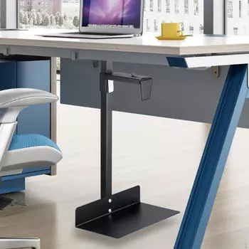 PC Case Holde, Heavy Duty, Mainframe Hanger Computer Holder для офиса белый