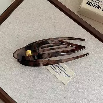 PC Hair Claw Clip Barrette Duckbill for Women Fashion Crab Acrylic Hairpin Ponytail Hairgrip Girls Hair Accessories Headwear