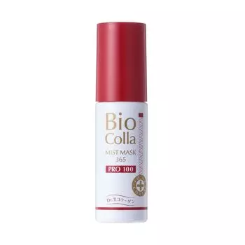 PC Mist Mask 365 Pro 100 косметических ингредиентов Содержит ингредиенты коллагена с тройной спиралью Пока нет Можно хранить при комнатной температуре Для упругой кожи