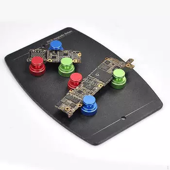 PCB держатель платы печатной платы столбы стальная пластина крепление стойка устойчивая компактная помощь при пайке