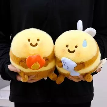 Пчела, плюшевая игрушка, овощная акула, рамка, открывающаяся кукла-пчела, плюшевая мягкая подушка для офиса, домашний диван для спальни B