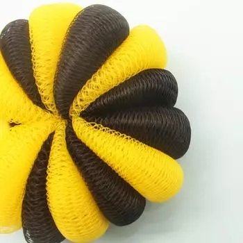 Пчелиная губка для ванны, шарик для душа, прочная массажная щетка для детей, инструменты