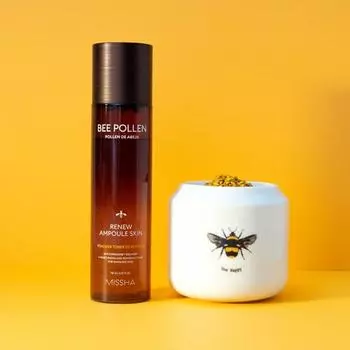 ПЧЕЛИНАЯ ПЫЛЬЦА ОБНОВЛЯЮЩАЯ АМПУЛА ДЛЯ КОЖИ 150 мл