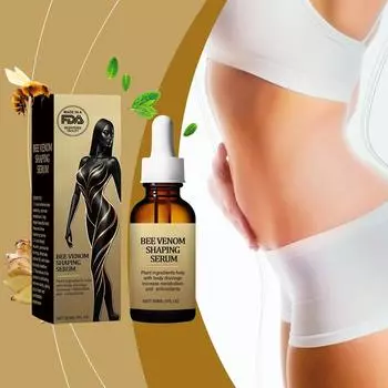 Пчелиное масло для похудения, Advanced Bee, пчелиное укрепляющее масло, пчелиное лимфодренажное и масло для похудения, для мужчин и женщин (30мл) One Size