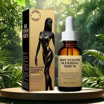 Пчелиное масло для похудения, передовая пчелиная эссенция, пчелиное укрепляющее масло, пчелиное лимфодренажное и масло для похудения, для мужчин и женщин (30мл) One Size