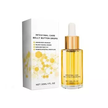 Пчелиные кишечные капли для пупка Капли для пупка Пчелиные капли для пупка Пчелиные капли для укрепления и формирования 30 мл белый