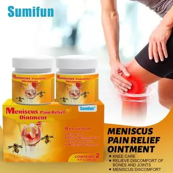 Пчелиный крем против боли, крем успокаивающий крем пчелиный уход гель способствует массажу паста для здоровья суставов 40g/2 cans