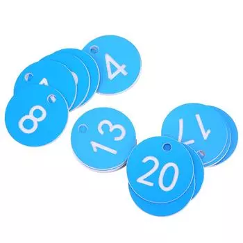 Пчеловодство Развешивание пронумерованных этикеток Ферма Животноводство Разведение Принадлежности Синий 1?20/упаковка синий