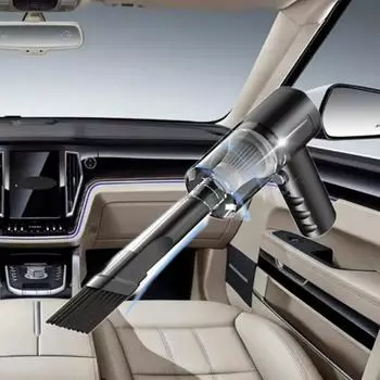 PCMOS 1 шт. беспроводной пылесос двойного назначения для дома и автомобиля 120 Вт мощный мощный пылесос черный