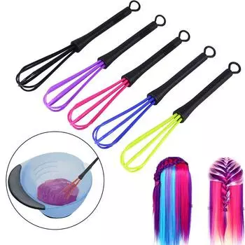 PCS Пластиковый Салон Парикмахерская Краска Для Волос Крем-Краска Венчик Миксер Инструмент