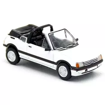 PCX87 1/87 peugeot 205 convertible 1986 white Peugeot Convertible premium classics mini car HO scale