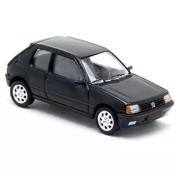 PCX87 1/87 peugeot 205 GTI 1984 black Peugeot premium classics mini car HO scale