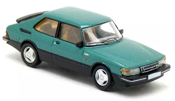PCX87 SAAB 900 Turbo 1986 Зеленый PREMIUM CLASSIXXS SAAB 900 TURBO HO Scale Mini Car 1/87 зелёный