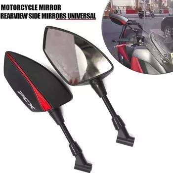 PCX аксессуары для мотоциклов с ЧПУ, зеркала заднего вида, боковое зеркало для HONDA PCX125 PCX 125 PCX150 PCX 150 PCX160 2018 синий