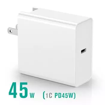 PD45W быстрое зарядное устройство с несколькими портами для устройств Nintendo Type-C US standard чёрный