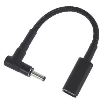 PD 100 Вт Тип C к DC 4.0 X1.35 мм плетеный шнур поддержка зарядки синхронизации данных ноутбука сотового телефона зарядные аксессуары