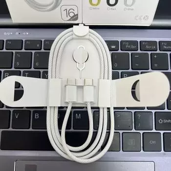 PD 60W USB-C Cable For Apple iPhone 16 Pro Max PD Fast Charging For Samsung Huawei Xiaomi Type C Weaving Cable Accessories 1m