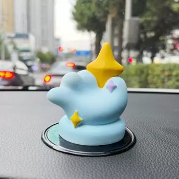 PDC Sympathy Dream Star Мини-фигурка Аксессуары для салона автомобиля, синий, 1 шт., корейские аксессуары для автомобилей
