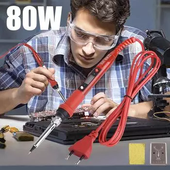 PDPO 220 В 80 Вт ЖК-паяльник электрический паяльник с регулируемой температурой