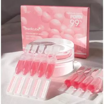 PDRN Pink One-Day Serum, 1,5 мл, 10 шт. (+ Бесплатный набор масок в порядке живой очереди!) Сыворотка для слез Medicube, 1,5 мл, 10 шт.