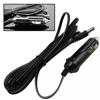 PDTO 12V Автомобильный авто светодиодный мужской прикуриватель Гнездо Разъем с предохранителем и проводом