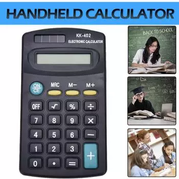PDTO 1шт Новый карманный калькулятор 402 Мини портативный студент 8-значный дисплей калькулятор
