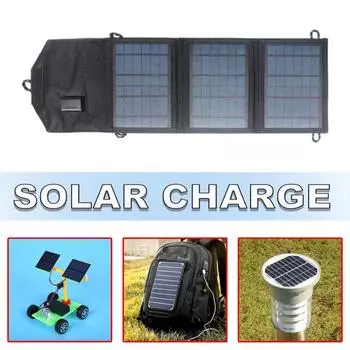 PDTO 30 Вт зарядное устройство для солнечной панели складное портативное солнечное зарядное устройство для телефона для кемпинга