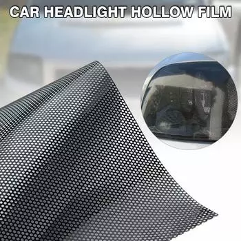 PDTO 60 х 160см автомобиль фары Тон Перфорированные сетки пленки, как Fly Eye Tinting