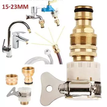 PDTO Новый 15-23 мм Смеситель Кран Разъем для Садового Водяного Шланга Труба Фитинг Кран Адаптер