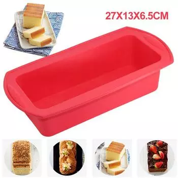 PDTO Прямоугольная силиконовая форма с антипригарным покрытием, форма для выпечки хлеба, выпечки, хлеба, торта