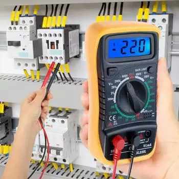 PDTO XL830L ЖК-цифровой мультиметр вольтметр амперметр переменного тока DC схема зуммер тестер