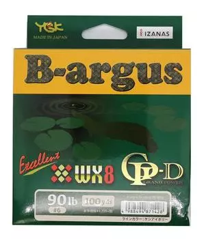 PE line Vargos Excellent PE WX8 100yds 6 90lb 8 pieces Ivory X-Braid No. слоновая кость