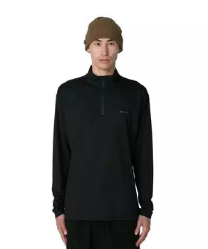 Pe Power Dry Half Zip свитер размер Фестиваль Кемпинг Открытый [Снежная вершина] SBLACKSW-25SU013 чёрный