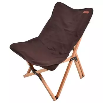 Peace Park Camp Chair Outdoor Chair Wood Chair Small Folding Compact Chair with Storage Bag