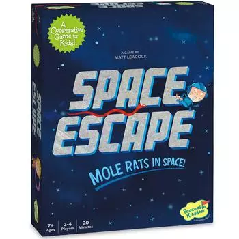 Peaceable Kingdom Кооперативная настольная игра для детей Space Escape GMC29 Подлинный продукт