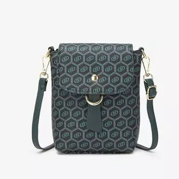 Peacock Green Mobile Phone Bag Simple All-matching Small Bag Women s Bag зелёный